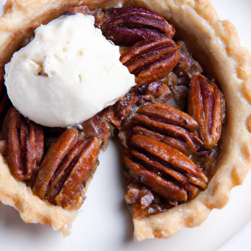 irresistible Bourbon Pecan Tart with Maple Whipped Cream Delight