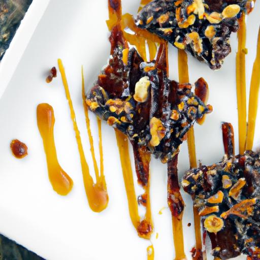Golden Honeycomb Candy Meets Decadent Dark Chocolate Dip
