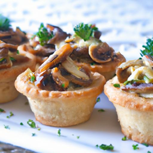 Decadent Truffle-Infused Cashew Cheese Tartlets Unveiled