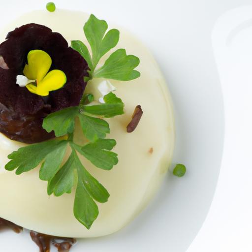 Elevate Comfort Food: Truffle Mashed Potatoes with ​Chive Blossoms
