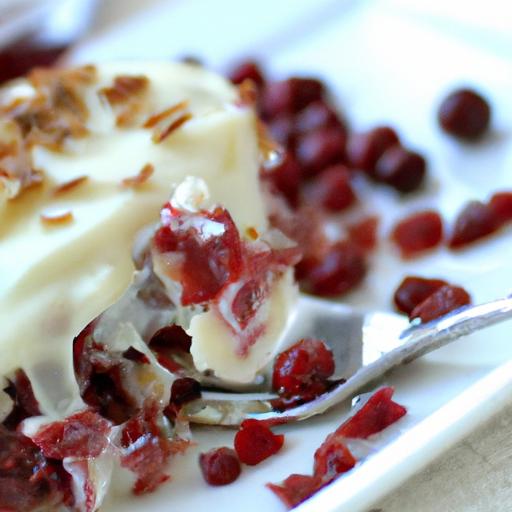 Decadent Cranberry-White Chocolate Layered Dessert Delight