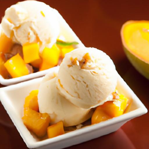 Tropical Delight: How to Make Creamy Coconut Mango Ice Cream
