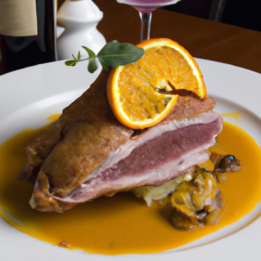 Elevate Dinner: Duck à​ l'Orange with⁤ Grand Marnier Jus