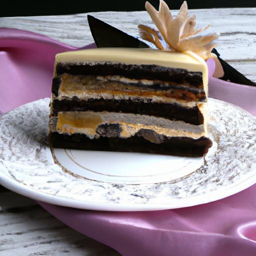 Decadent Opera Cake with Silky​ Coffee Buttercream Bliss