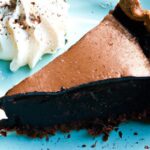 Decadent Chocolate Silk Pie Sweetened Naturally with Erythritol