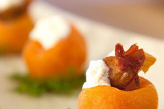 Sweet Meets Savory: Dried Apricots Stuffed with Goat Cheese