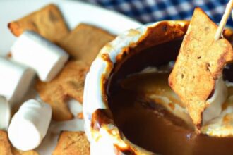 Indulgent S’mores Dip: Gooey Toasted Marshmallow Magic