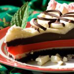 Decadent Chocolate Silk Pie with Festive Peppermint Swirl