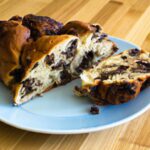 Decadent Vegan Brioche with Rich Dark Chocolate Shards