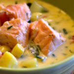 Savory Salmon and Corn Chowder: A Coastal Comfort Dish