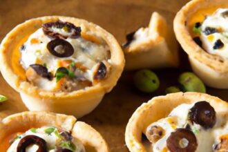 Decadent Truffle-Infused Cashew Cheese Tartlets Unveiled
