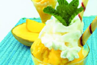 Tropical Delight: How to Make Creamy Coconut Mango Ice Cream