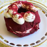 Festive Red Velvet Wreath Cake with Cream Cheese Frosting