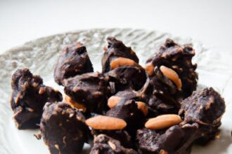 Irresistible Dark Chocolate Almond Clusters: A Sweet Crunch
