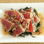 Savor the Flavors: Yellowfin Tuna Poke with Wakame & Sesame