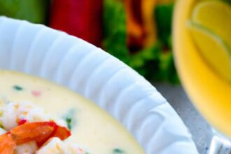 Savory Shrimp & Coconut Curry Soup: A Tropical Delight