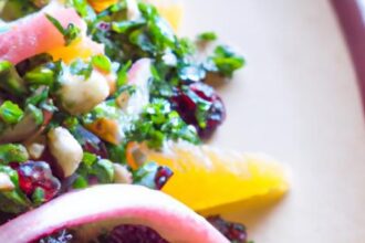 Bright Bites: Fennel & Orange Salad with Pistachio Dukkah