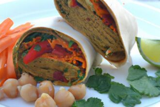 Power-Packed Lentil Hummus Wrap: A Nutritious Delight