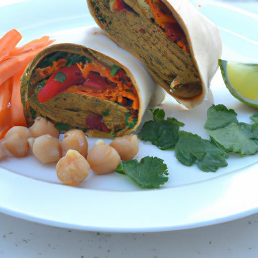 Power-Packed Lentil Hummus Wrap: A Nutritious Delight