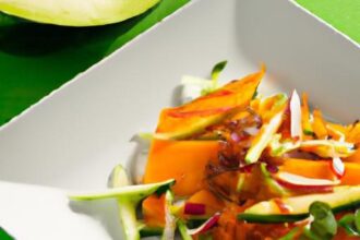 Zesty Delight: How to Make Spicy Mango Slaw Perfectly