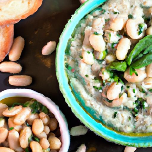 Wholesome Garlic Herb White Bean Dip: A Flavorful Delight