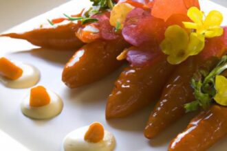 Bold Flavors: Roasted Heirloom Carrots with Harissa Yogurt