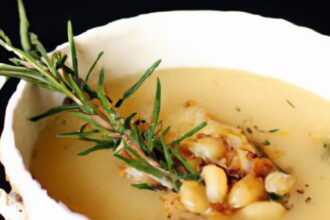Wholesome White Bean and Rosemary Soup: A Savory Delight