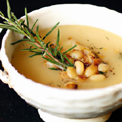 Wholesome White Bean and Rosemary Soup: A Savory Delight