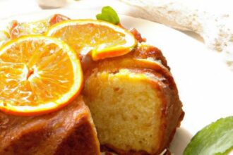 Zesty Olive Oil Cake with Tangy Citrus Glaze Recipe