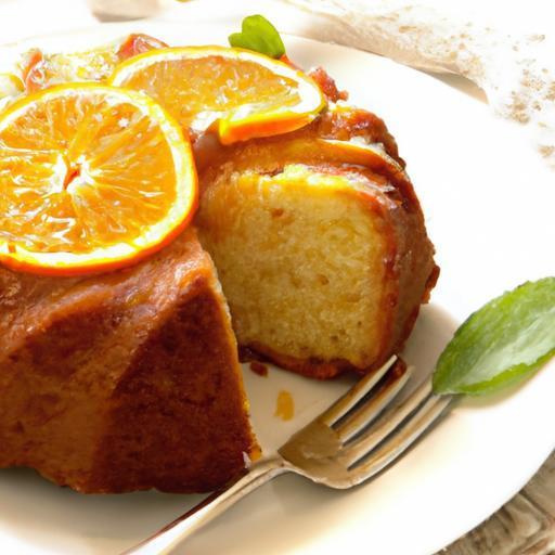Zesty Olive Oil Cake with Tangy Citrus Glaze Recipe