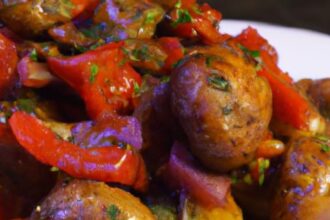 Savor Vegan Charcuterie: Mushroom “Pepperoni” Delight