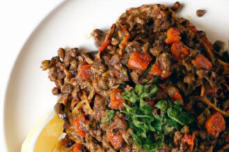 Hearty Lentil Bolognese: A Savory Twist on Classic Pasta