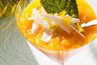 Mango Turmeric Sunrise: A Bright Boost for Your Day