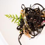 Black Tide Delight: Squid Ink Pasta with Seaweed “Caviar