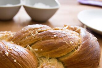 Warm Cardamom-Spiced Challah with Vegan Egg Wash Magic