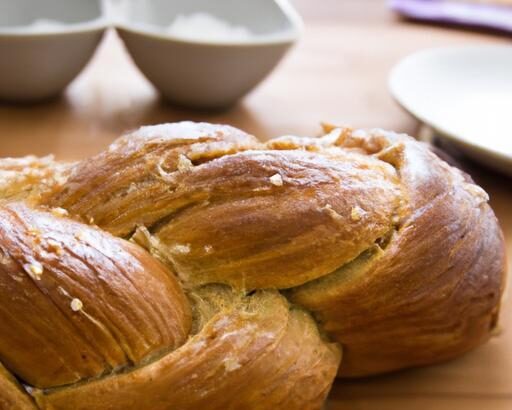 Warm Cardamom-Spiced Challah with Vegan Egg Wash Magic