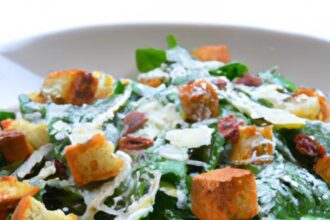 Crisp & Creamy Tempeh Caesar Salad: A Plant-Based Classic