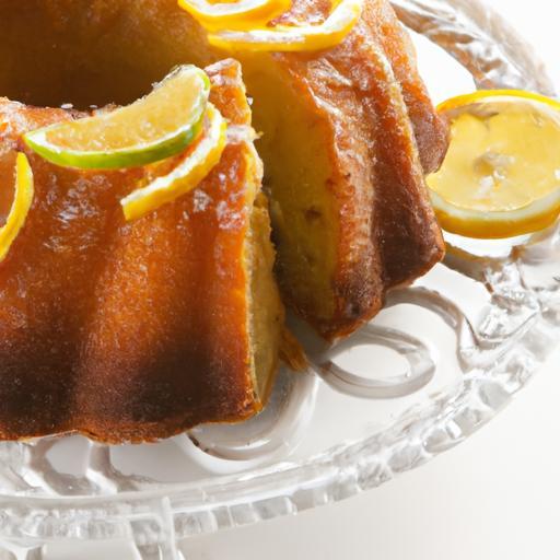 Zesty Olive Oil Cake with a Bright Citrus Glaze Delight