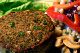 Hearty Lentil Walnut Burgers: A Nutty Twist on Vegan Classics