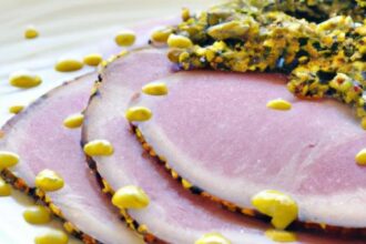 Savory Coppa Meets Tangy Pickled Mustard Seeds Delight