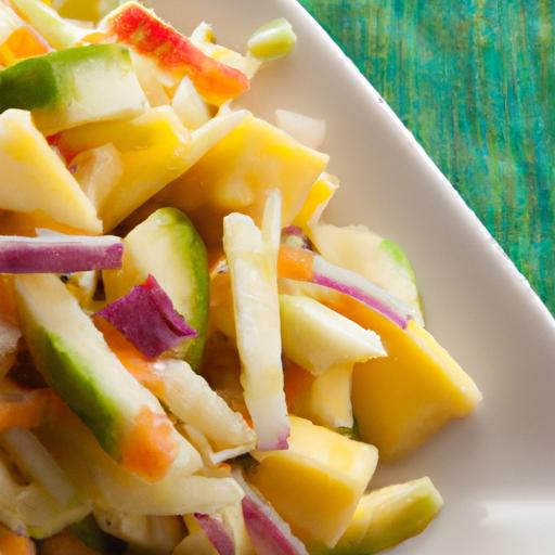 Zesty Delight: How to Make Spicy Mango Slaw Perfectly