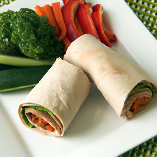 Wholesome Lentil Hummus Wraps: A Nutritious Delight