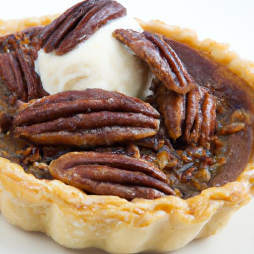Bourbon Pecan Tart: A Decadent Delight with Maple whip