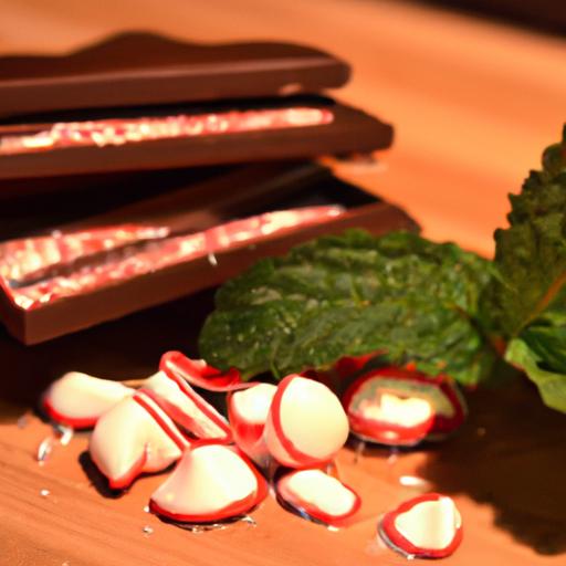 Indulge in the magic of Dark Chocolate Peppermint Bark