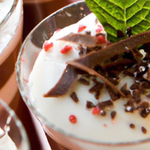 Indulge in Decadence: Chocolate Peppermint mousse Cups