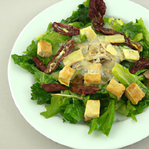 Crisp & Creamy Tempeh Caesar Salad: A Plant-Based Classic