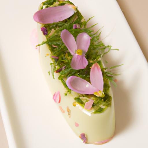 Pistachio Financier Meets Rosewater Gelée: A Delicate Delight