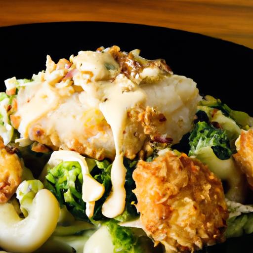 Macadamia Crusted Fish Bowl: A Crunchy Flavor ​Adventure