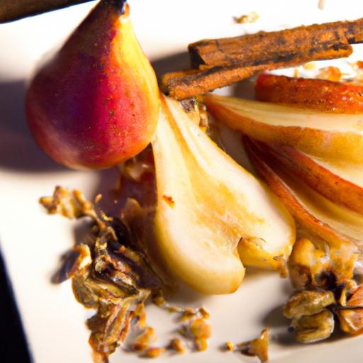 Nutty Bliss: The Art of Roasted Pears with Walnuts