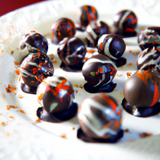 Golden elegance: Crafting Salted Caramel Truffles with Gold Dust